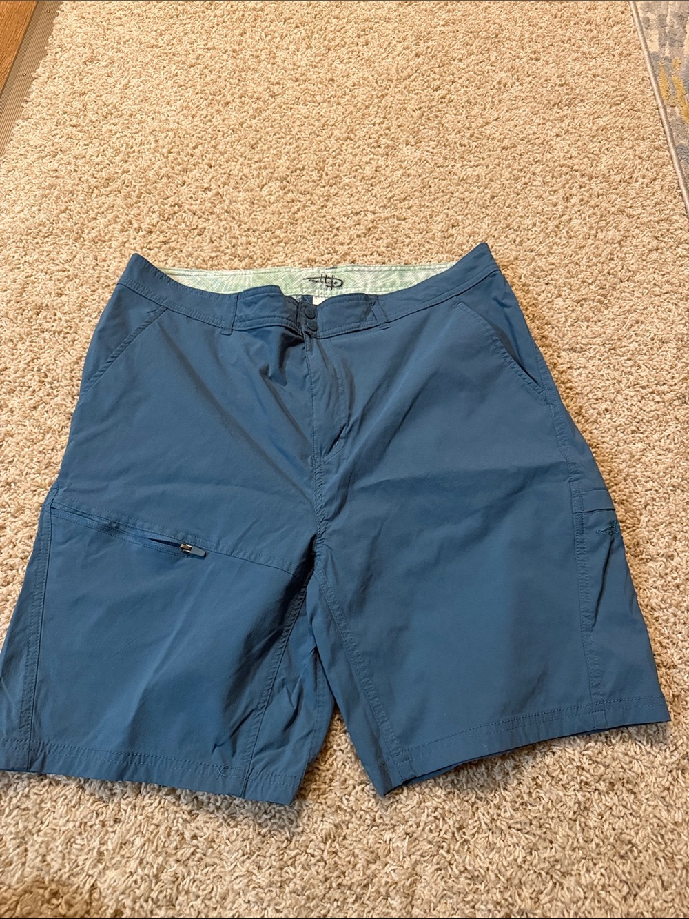 Men's Blue land & water shorts